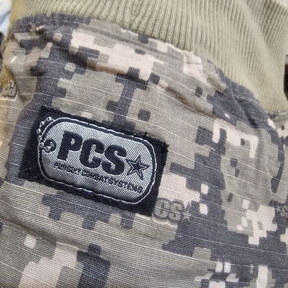 PCS Pursuit Combat Systems Paintball Digital Camo Shirt Size XL Long Sleeve - Picture 7 of 10